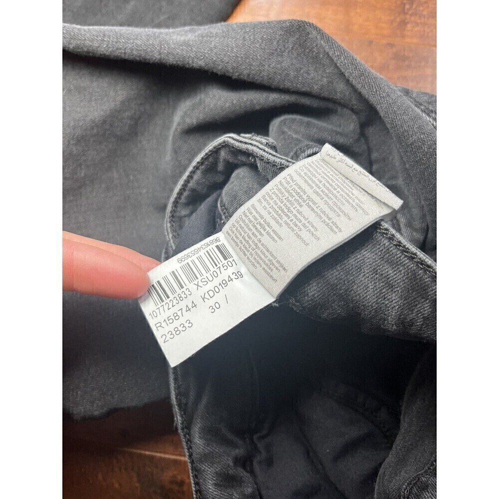 Womens Black Mavi Alexa Ankle Mid Rise Skinny Jeans Size 30 - Picture 3 of 8